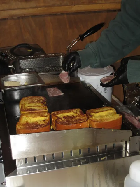 Preparación y presentación de un bocadillo